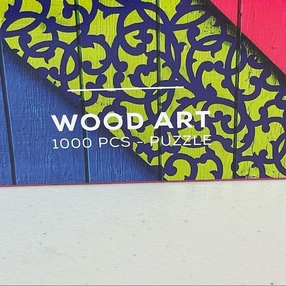 NWT Two Puzzles Wood Art Design - Picture 4 of 5